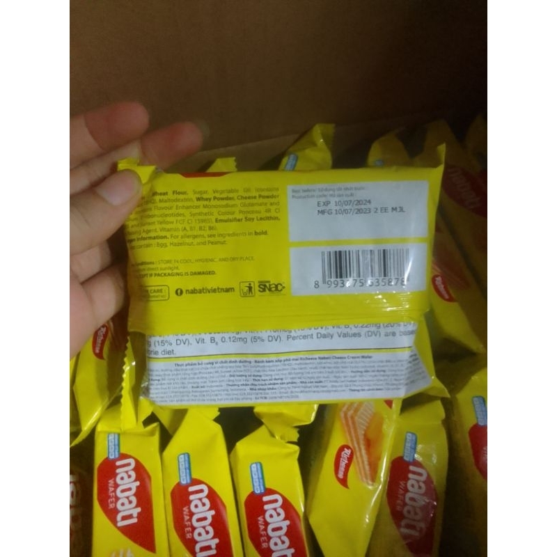 BÁNH XỐP NABATI GÓI 50G