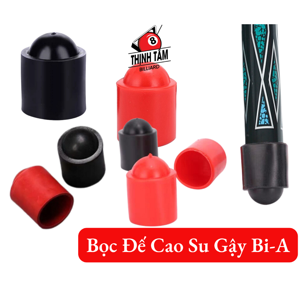 [THỊNH TÂM] Chụp Đế Gậy Bida Cao Su, Bọc Đế Lồi Cơ Bi-a Chống Trượt Cao Su Dày [ Bọc Đế Lồi ]