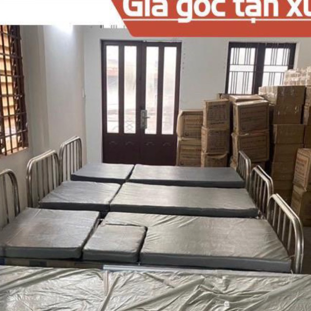 GIƯỜNG BỆNH NHÂN ,GIƯỜNG Y TẾ INOX ( Nâng đầu,cọc màn, kèm niệm 7phân)