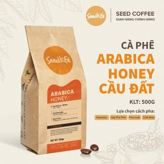 Cà Phê Hạt Arabica Honey - Cà phê Seedkfe vị chua thanh, đa tầng hương, hậu ngọt