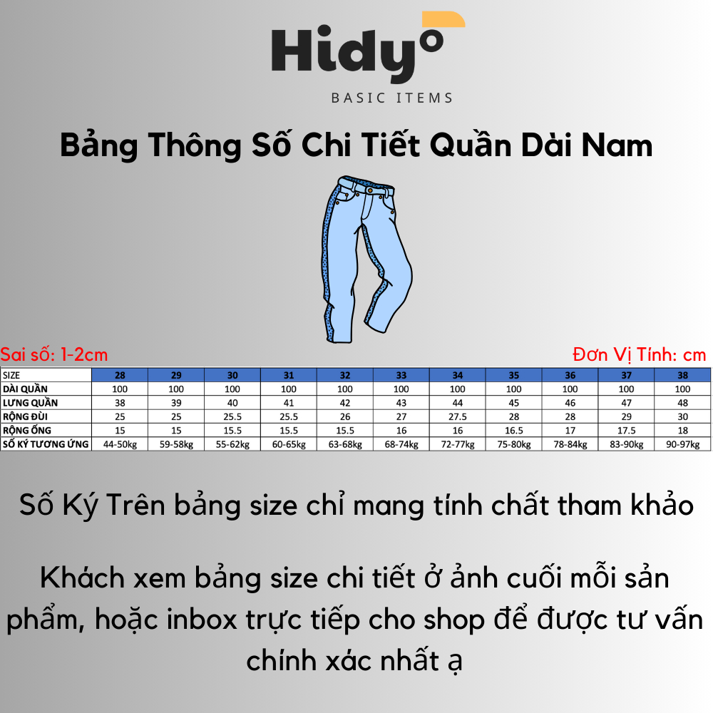 Quần Jeans dài nam Hidy màu xám râu mèo mới lạ co dãn form SlimFit