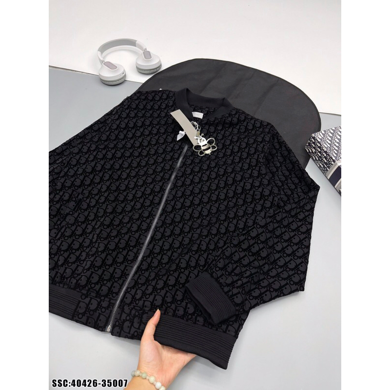 Áo khoác thu đông Di.or vân nhung siêu hót về hàng. ảnh thật_40426