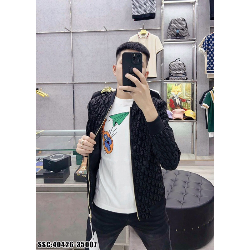 Áo khoác thu đông Di.or vân nhung siêu hót về hàng. ảnh thật_40426