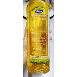 Dầu ăn gạo lức Simply 1Lit (Date luôn mới)