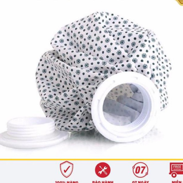 Túi chườm nóng, lạnh chấm bi.