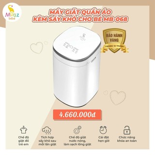 Máy giặt & sấy khô mini cho bé Moaz BéBé MB – 068 (2kg)