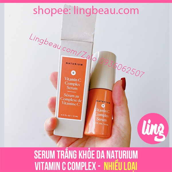 Serum trắng khỏe da Naturium vitamin C complex