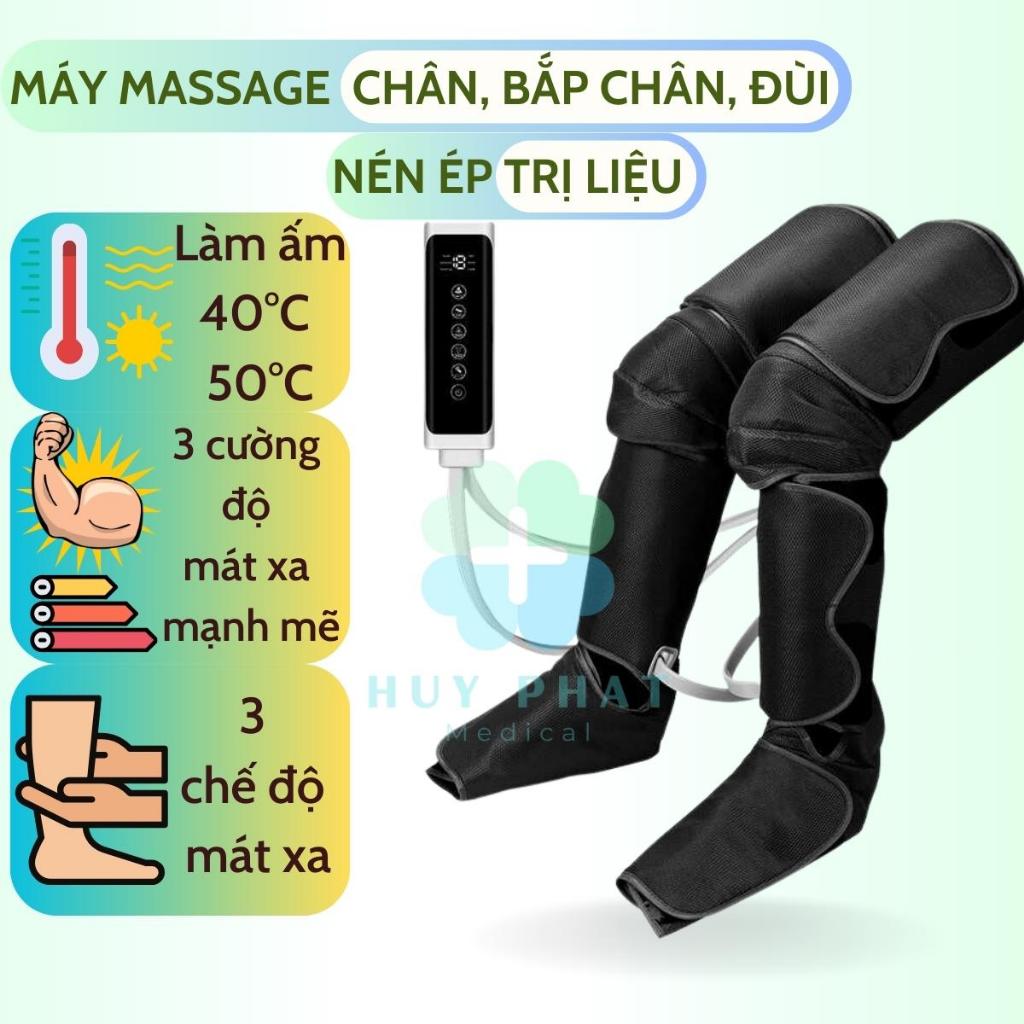 Máy massage chân Elitecore nén ép trị liệu giảm nhanh đau mỏi tê nhức chân và giảm suy giãn tĩnh mạch