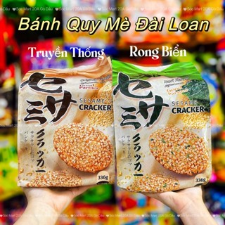 Bánh Quy Mè Đài Loan ⚡ THƠM NGON ⚡ HEALTHY ⚡ Truyền Thống, Rong Biển, Tôm Nướng