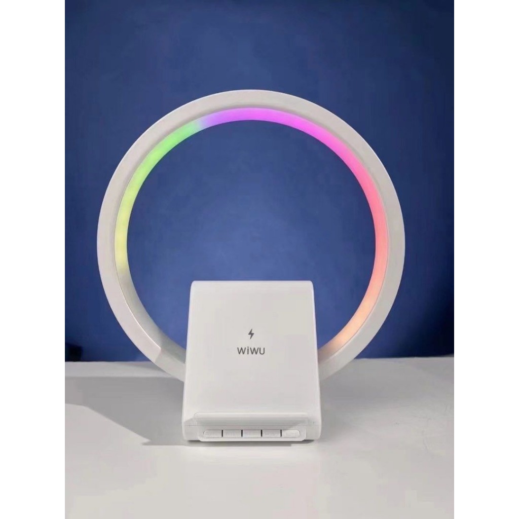 Loa kiêm sạc không dây Wiwu Wi-W021 2 in 1 Wireless charger speaker