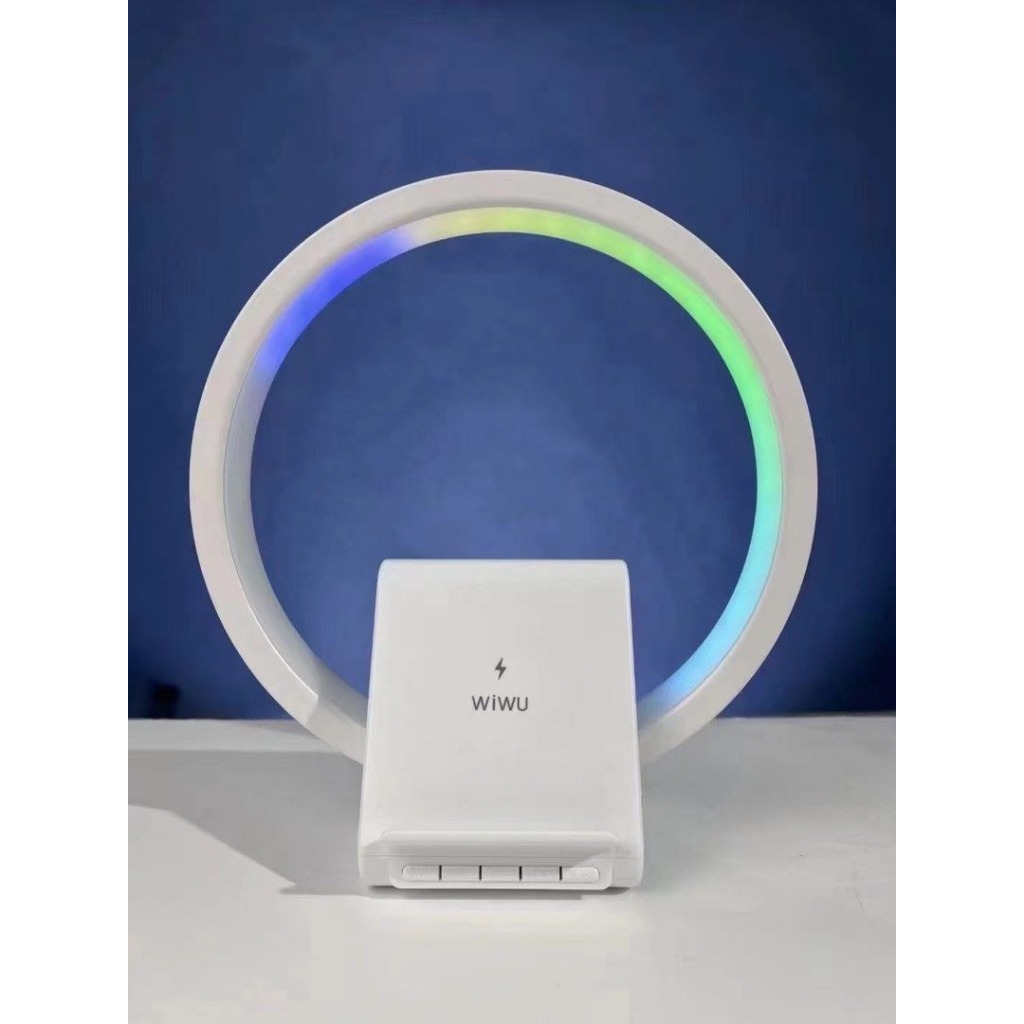 Loa kiêm sạc không dây Wiwu Wi-W021 2 in 1 Wireless charger speaker