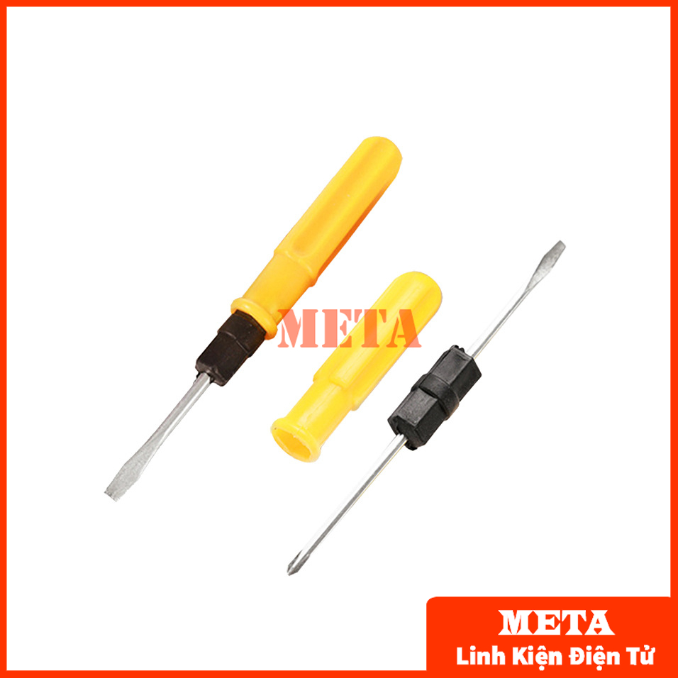 Tua vít đa năng 2 đầu, 4 cạnh và 2 cạnh dài 16,5cm màu ngẫu nhiên