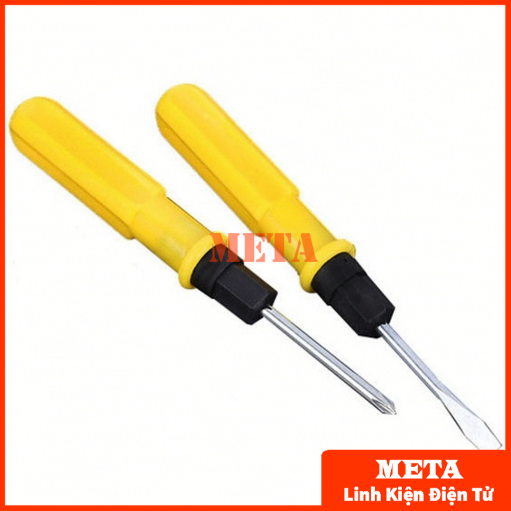 Tua vít đa năng 2 đầu, 4 cạnh và 2 cạnh dài 16,5cm màu ngẫu nhiên