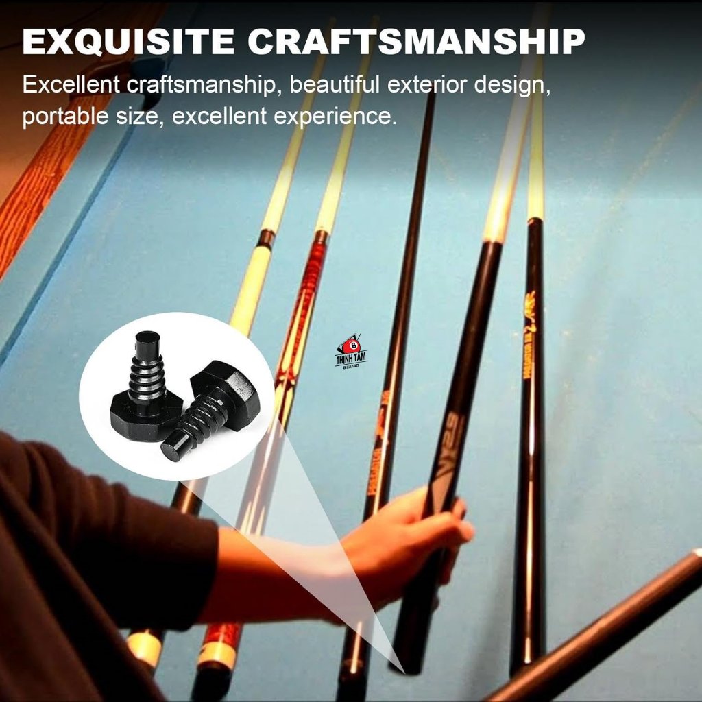 Nút Gắn Đế Bida - Gắn Đế Cao Su Gậy Bida Ngắn