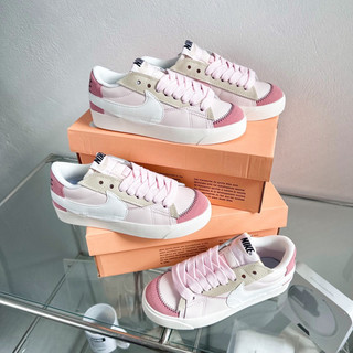 Giày thể thao sneaker blazer low 77 jumbo light soft pink dq1470-601