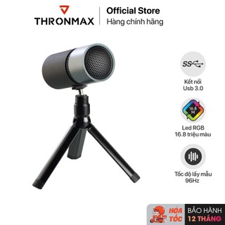Microphone Thronmax Mdrill Pulse M8 96Khz, Micro máy tính, laptop Thronmax M8 live stream, học online - Hàng chính hãng