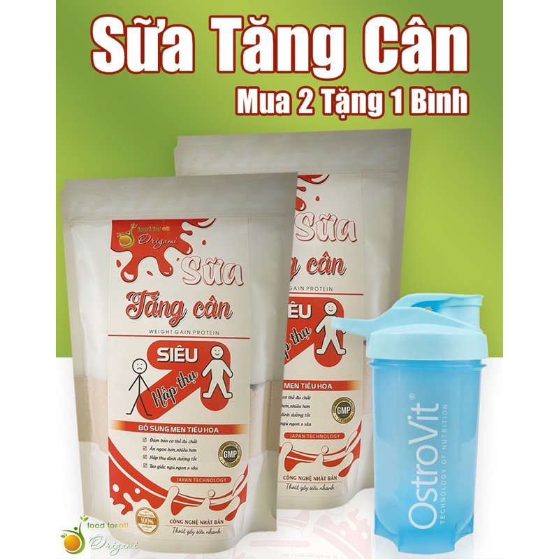 Sữa Tăng cân Origami cho ngườ gầy, trẻ em Origami- Weight Gain  - origami.store