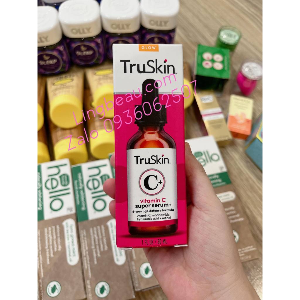 Serum sáng da, chống lão hóa TruSkin Vitamin C-Plus Super Serum