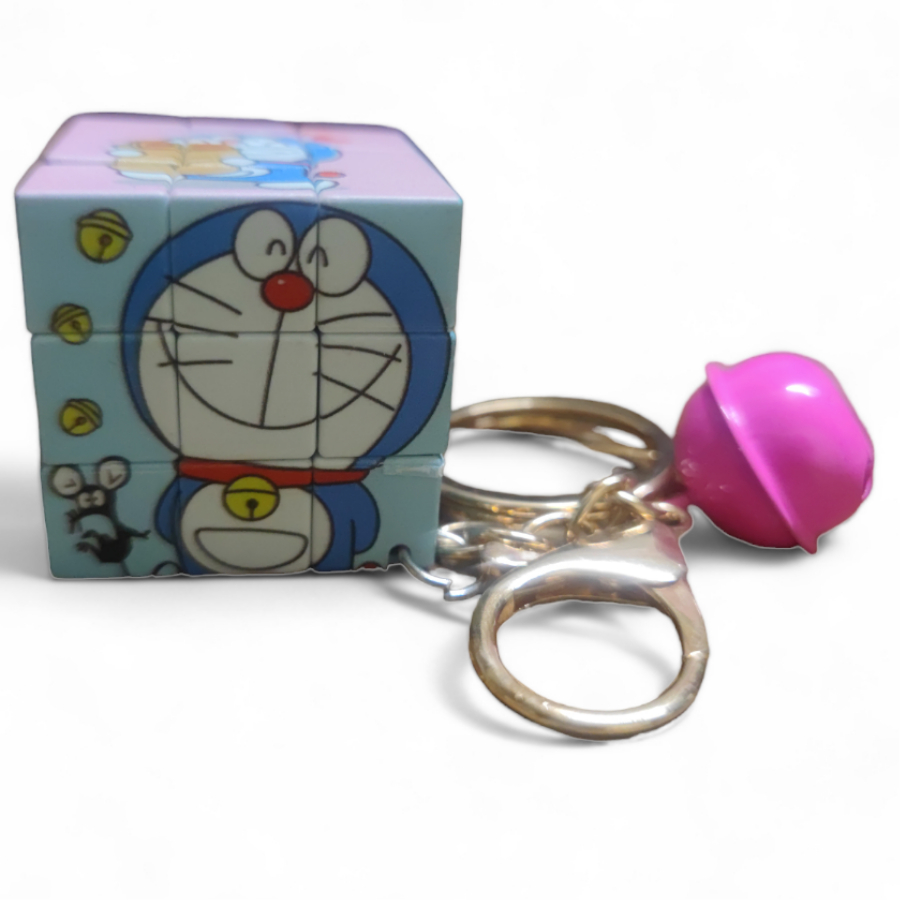 Móc khóa rubik hình gấu dâu nhiều mẫu hoạt hình dễ thương móc khóa rubik giá rẻ