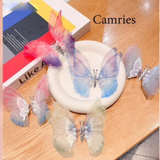 Kẹp bướm chuyển động cho trẻ em lông chồn kẹp tóc cho bé gái tuổi teen kẹp tóc bên - camries9vhds