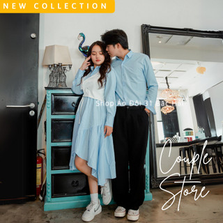 Đồ đôi nam nữ mới nhất, set đồ cặp nam nữ, đồ đôi với người yêu đi chơi đi tiệc trẻ trung couple 1