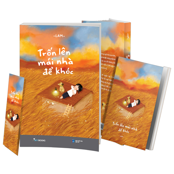 Sách - Trốn Lên Mái Nhà Để Khóc
