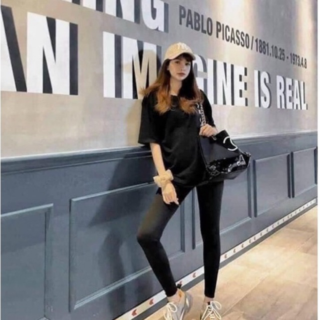 Quần Legging Dài,  Nâng Mông Cạp Cao Siêu Hot Siêu Co Giãn Loại 1