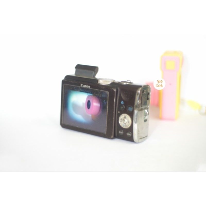 Máy Ảnh Kỹ Thuật Số  Canon PowerShot SX200 IS Siêu Zoom 12X Cũ - Vintage Camera