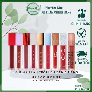 Son kem lì Black Rouge Air Fit Velvet Full ver 1-ver 6 A06 A12 A26 A32 - huyenmio