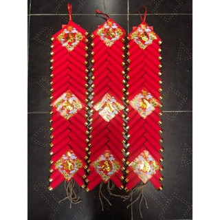 Mô hình dây pháo thủ công trang trí tết-TâmKemDecor