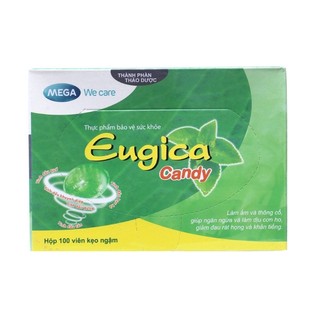 Kẹo Eugica candy mega hộp 100 viên