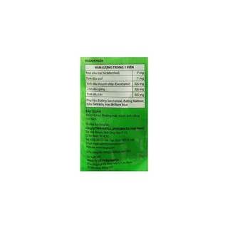 Kẹo Eugica candy mega hộp 100 viên