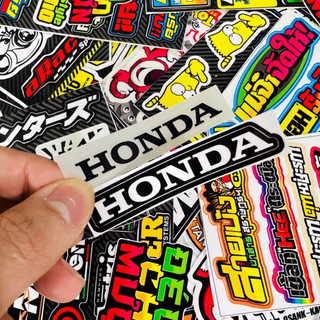 Tem Sticker Logo Chữ Honda Dán Trang Trí Xe, Chất Liệu Decal Chống Thấm Nước
