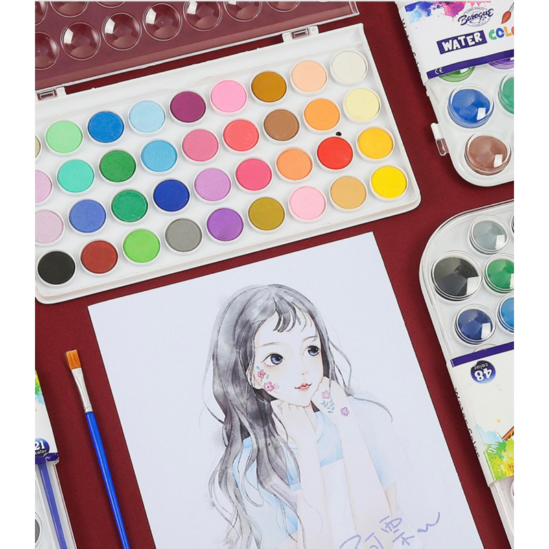 Màu nước khô BAROQUE 12/21/36 màu