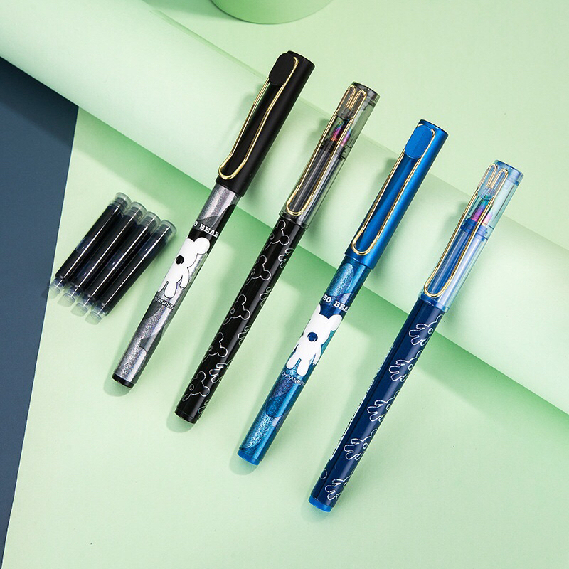 Combo 2 Bút mực máy kèm 4 đầu thay