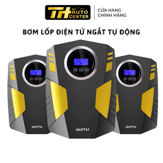 Bơm lốp ô tô Suitu - bơm tự ngắt 4in1 bảng điện tử chính hãng phukienxehoith