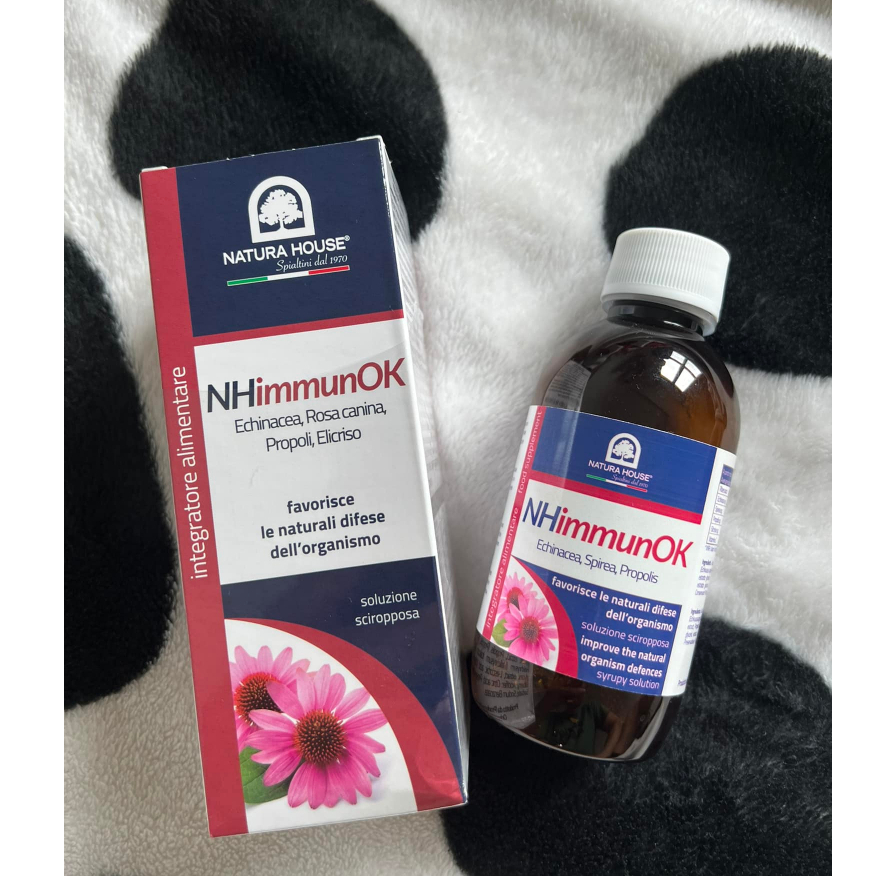 NHImmunOk tăng đề kháng mùa ốm cho bé