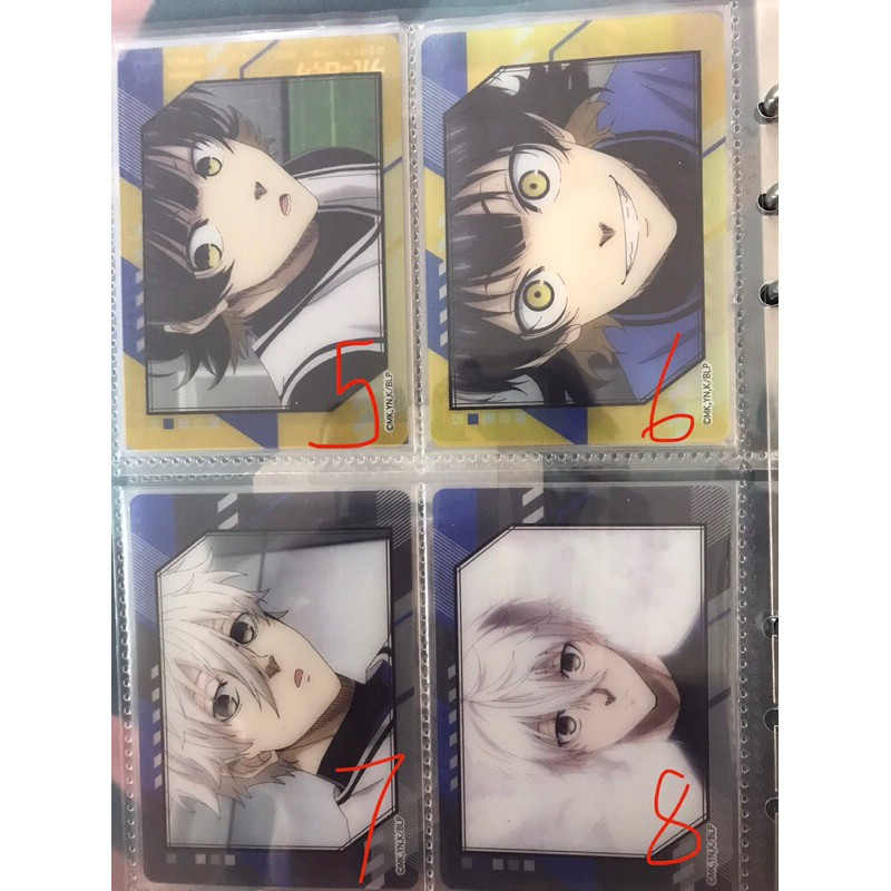 Card clear Blue Lock chính hãng giá rẻ