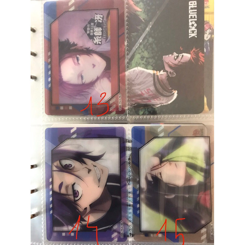 Card clear Blue Lock chính hãng giá rẻ