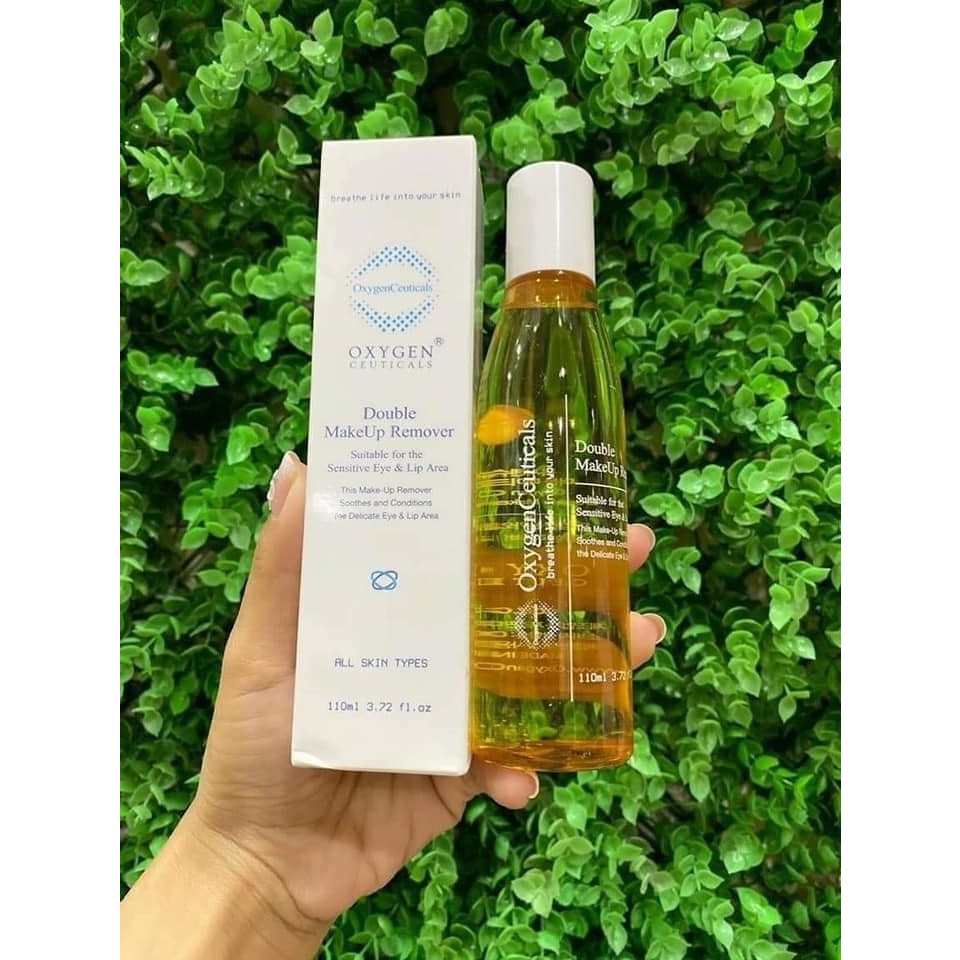 Măng tây baby - DẦU TẨY TRANG DOUBLE MAKEUP REMOVER OXYGEN CEUTICALS