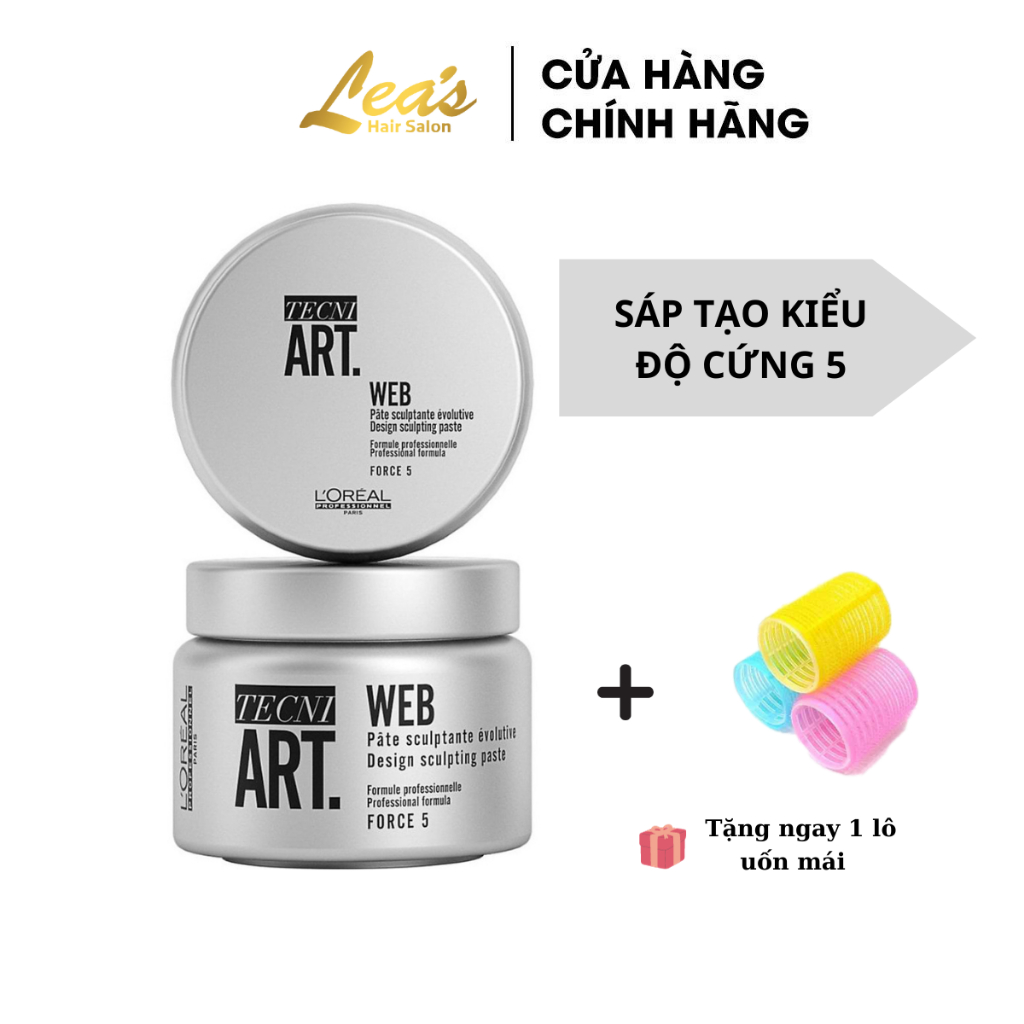 Sáp vuốt tạo kiểu LOREAL đọ cứng 5 web design sculpting paste force 5 150ml