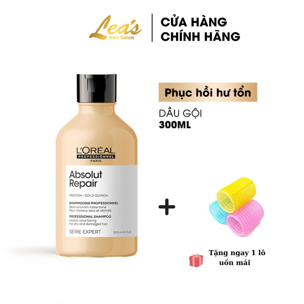 Dầu gội phục hồi tóc dành cho tóc hư tổn LOREAL shampoo