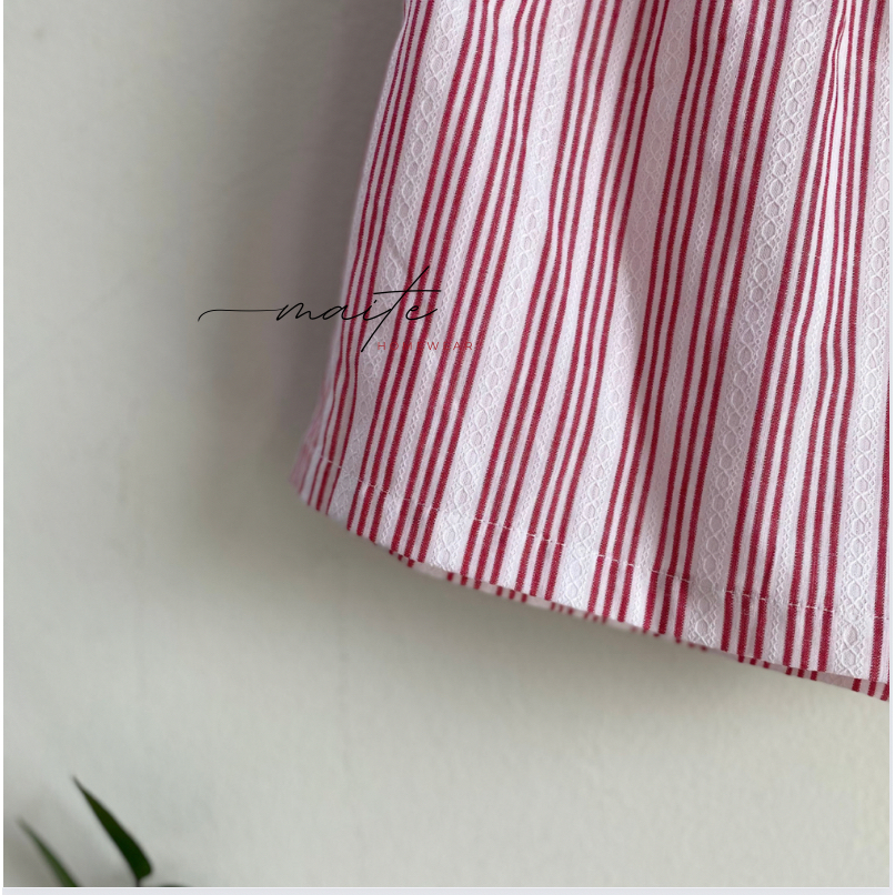 Quần đùi nữ mặc nhà Maite, chất liệu thô cotton, thoáng mát