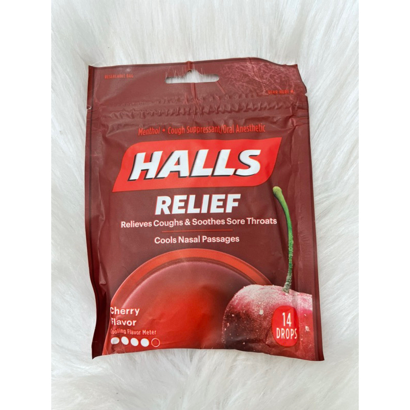 Mall Halls Cough Drops Mỹ hàng tại Mỹ