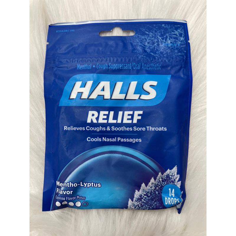 Mall Halls Cough Drops Mỹ hàng tại Mỹ