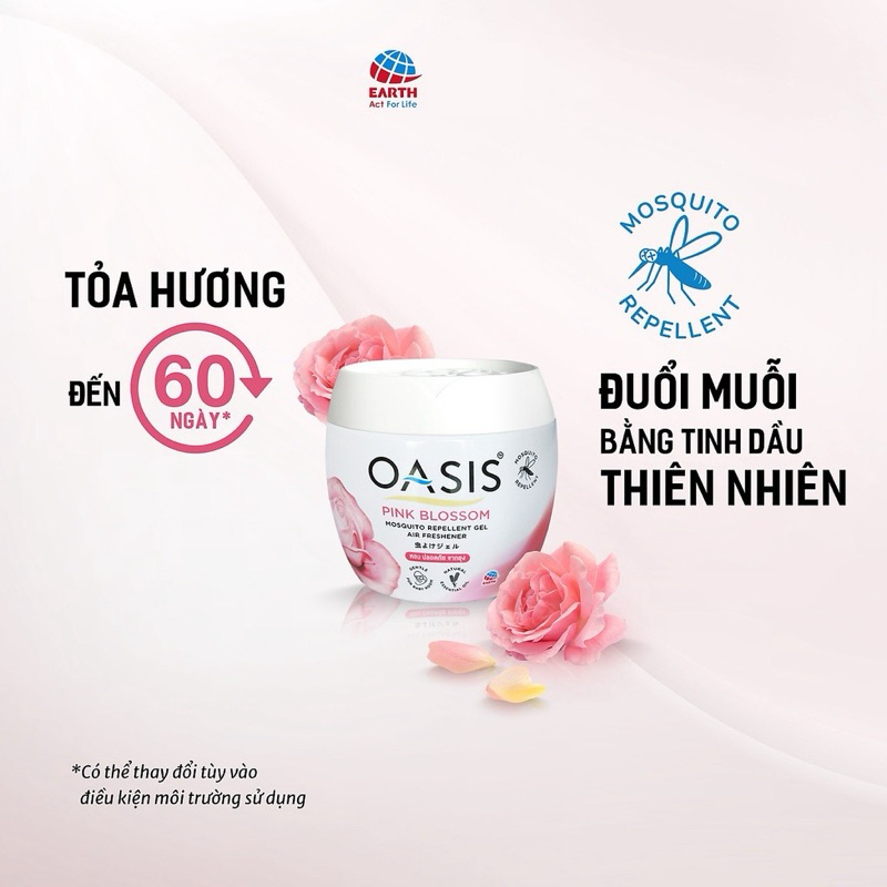 SÁP THƠM ĐUỔI MUỖI OASIS THÁI LAN
