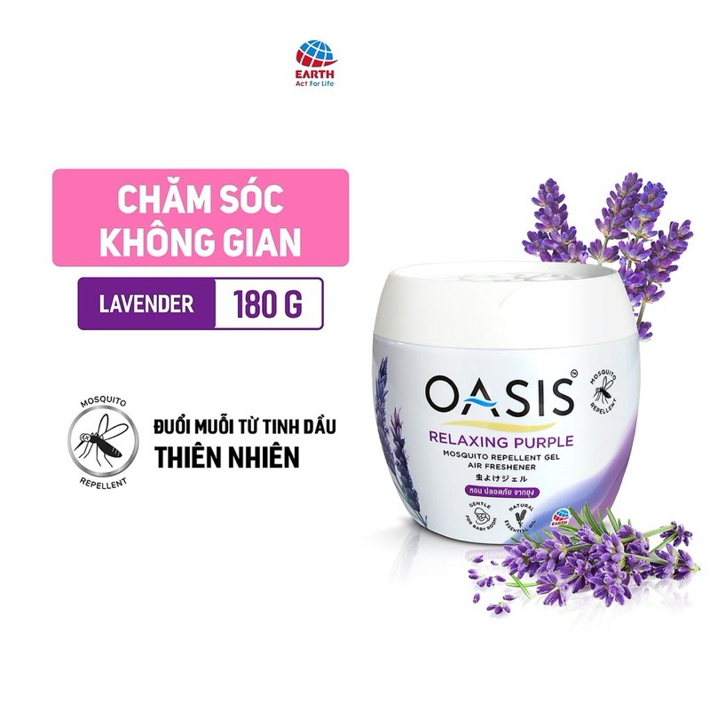 SÁP THƠM ĐUỔI MUỖI OASIS THÁI LAN