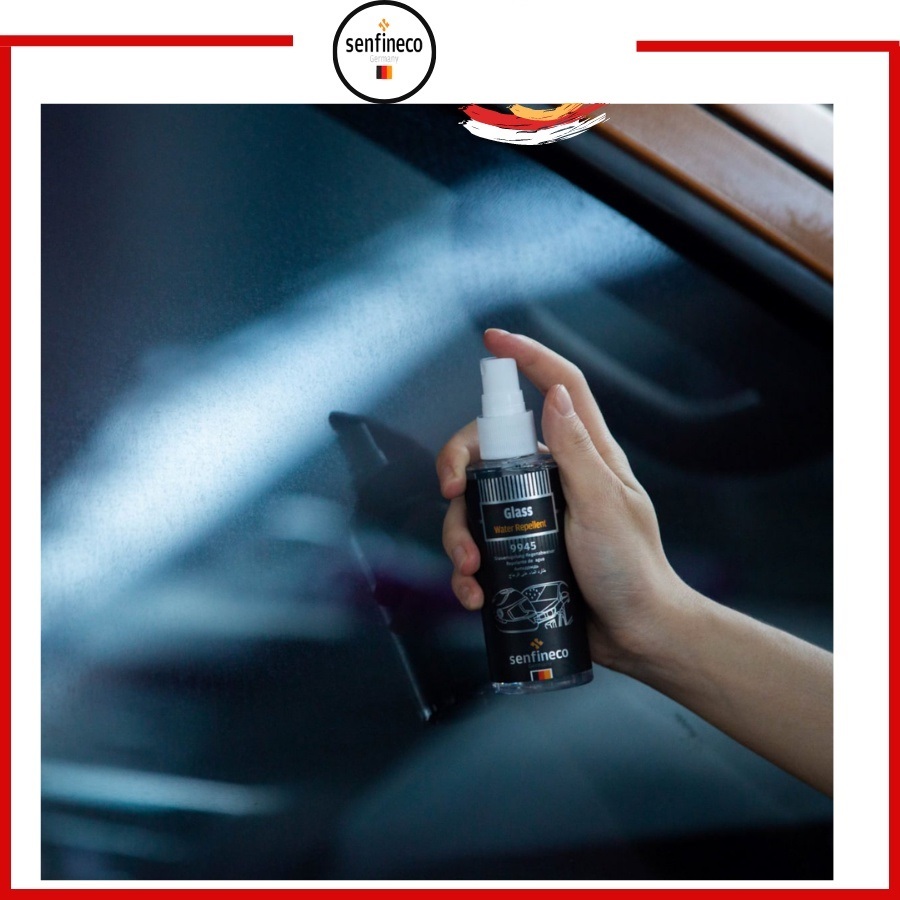 Dung Dịch Phủ Nano Chống Tụ Nước Kính Lái SENFINECO 9945 nhập khẩu Đức 100ml - CHÍNH HÃNG - HSD 5 năm