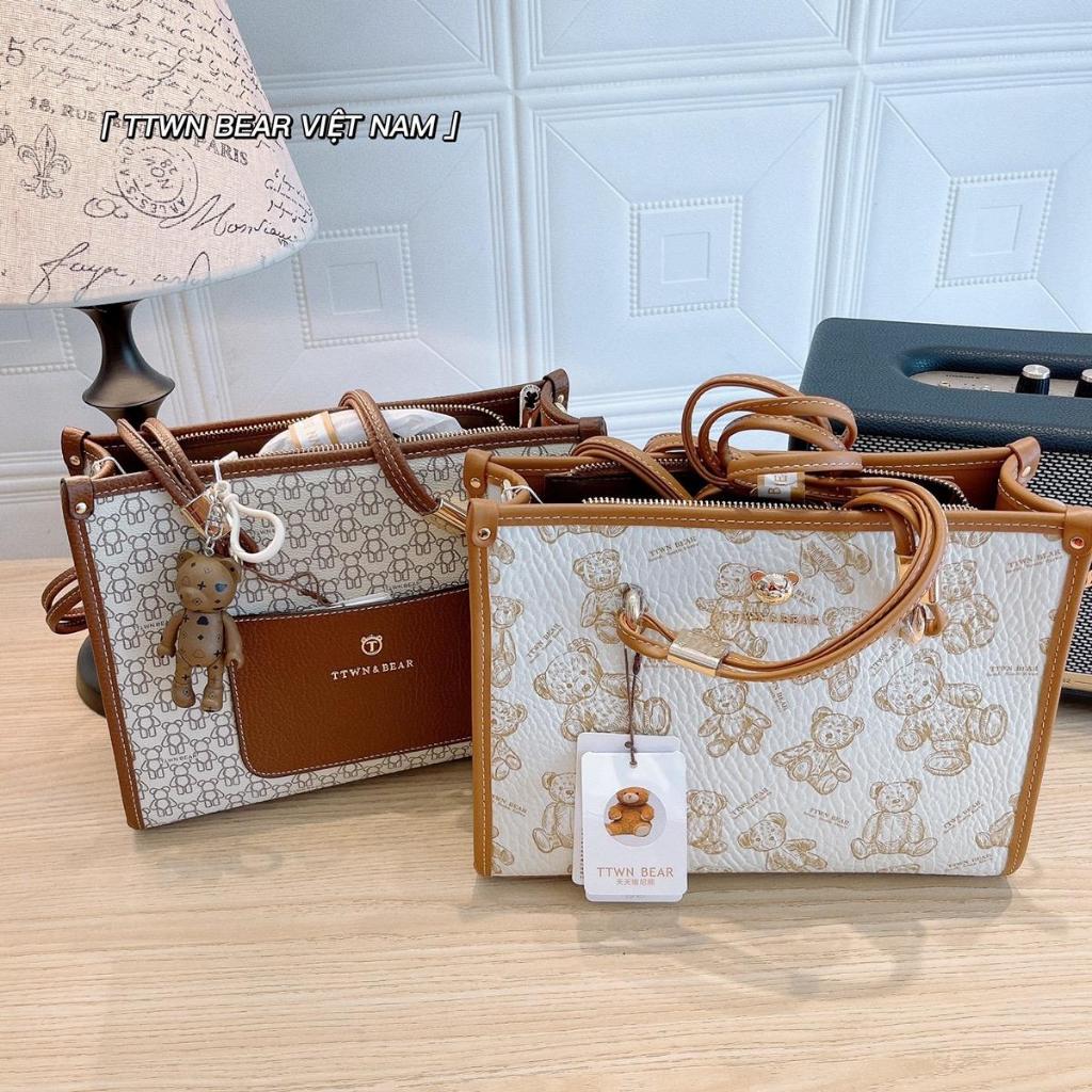 Túi Tote Nâu TTWNBEAR Chính Hãng TN-2939