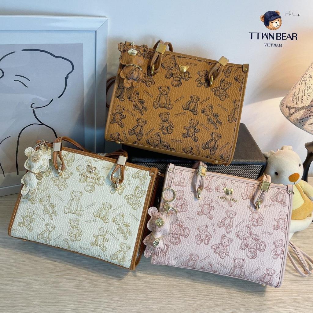 Túi Tote Nâu TTWNBEAR Chính Hãng TN-2939